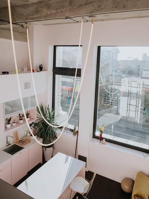 Flexible Curved LED Pendant Light for Commercial and Large Interiors