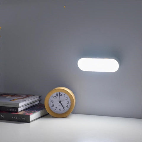 Rechargeable Motion Sensor LED Wall Light with Magnetic Mount