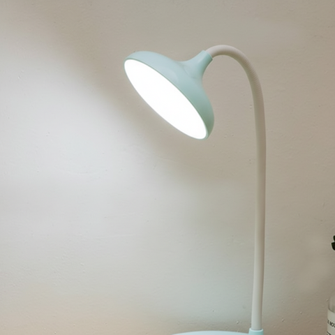 Rechargeable LED Desk Lamp with Flexible Neck, Touch Control and Three Brightness Levels