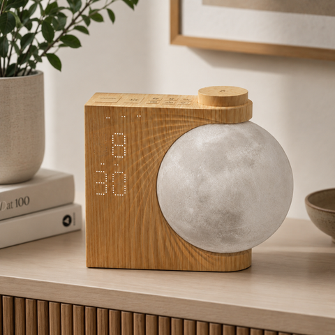 Sunrise Alarm Clock with Globe Light and Digital Display