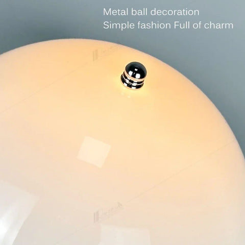 Wireless Rechargeable LED Table Lamp with Dimmable Light and Compact Dome Shade