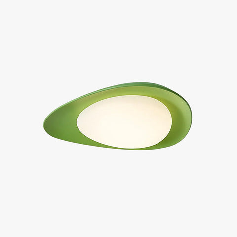 Pebble-Shaped Flush Mount Ceiling Light for Bedroom and Dining Room