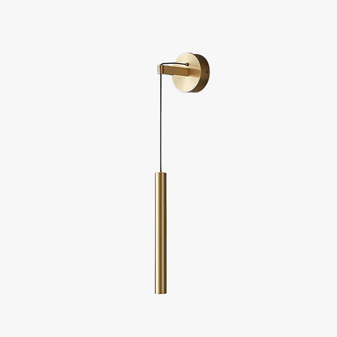 Modern Hanging LED Wall Sconce for Bedroom and Hallway Lighting
