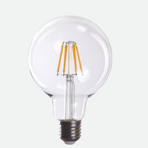 Plug-In Wall Sconce with Hanging Bulb Socket and Industrial Ring