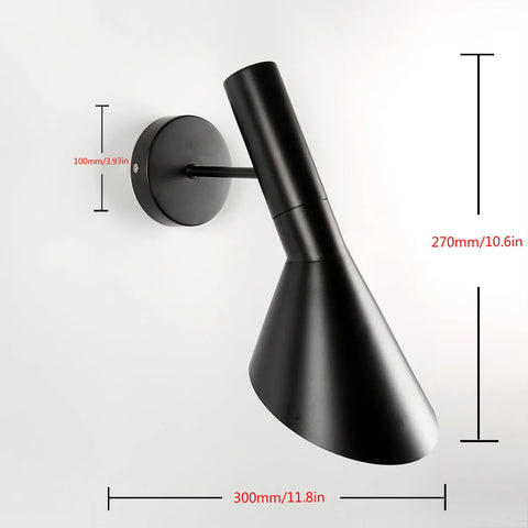 Adjustable Metal Wall Sconce for Bedroom Reading and Task Lighting
