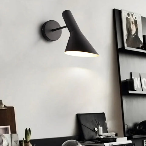 Adjustable Metal Wall Sconce for Bedroom Reading and Task Lighting