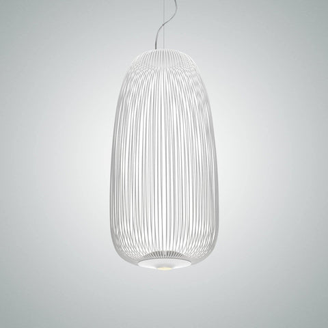 Modern Sculptural Metal LED Pendant Light for Dining and Living Rooms