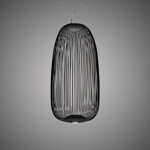 Modern Sculptural Metal LED Pendant Light for Dining and Living Rooms