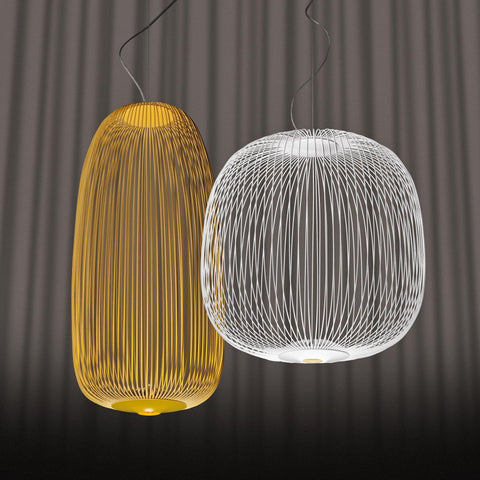 Modern Sculptural Metal LED Pendant Light for Dining and Living Rooms