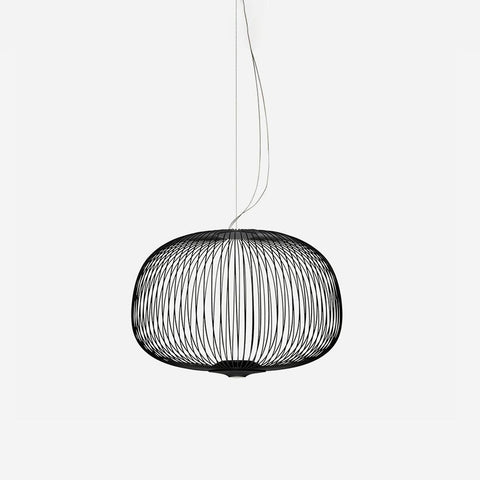 Modern Sculptural Metal LED Pendant Light for Dining and Living Rooms