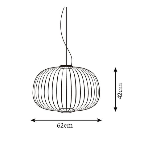 Modern Sculptural Metal LED Pendant Light for Dining and Living Rooms