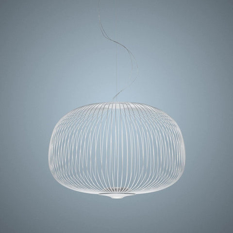 Modern Sculptural Metal LED Pendant Light for Dining and Living Rooms