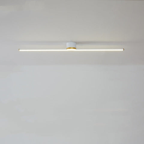 Minimalist Linear LED Ceiling Light for Bedrooms and Living Rooms
