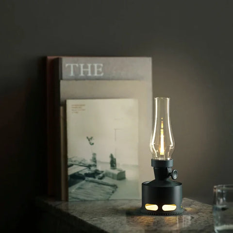 Rechargeable Vintage LED Lantern for Portable Lighting