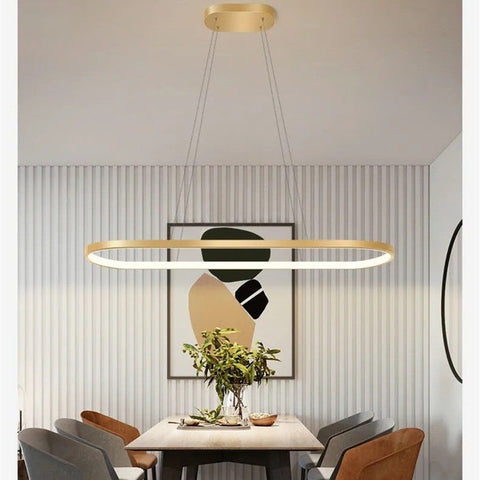 Linear LED Pendant Light for Dining Tables, Kitchen Islands, and Bars