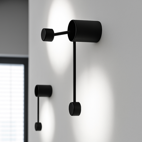 Sculptural LED Wall Sconce for Modern Indirect Interior Accent Lighting