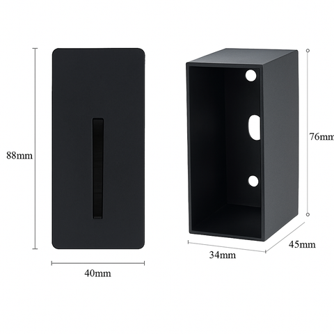 PIR Sensor LED Wall Light with Integrated Night Light for Hallways