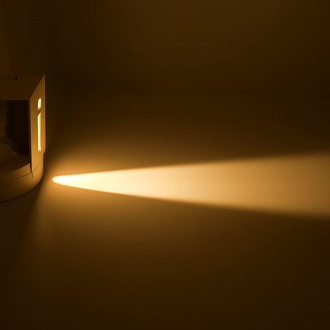 PIR Sensor LED Wall Light with Integrated Night Light for Hallways