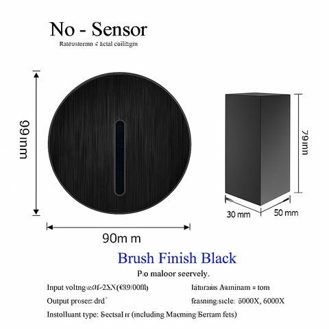 PIR Sensor LED Wall Light with Integrated Night Light for Hallways