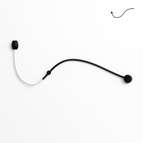 Sculptural Flexible LED Wall Light for Artistic Interior Illumination