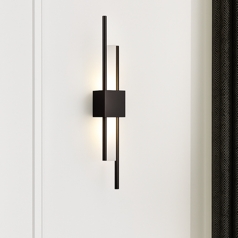 Linear LED Wall Sconce for Vanity and Hallway Accent Lighting for Home