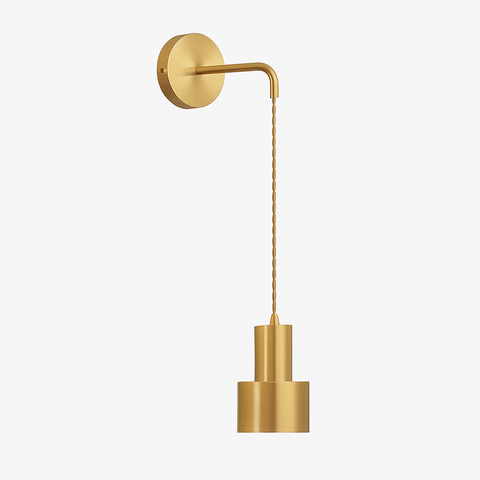 Hanging Wall Sconce for Bedside and Reading Accent Lighting for Home
