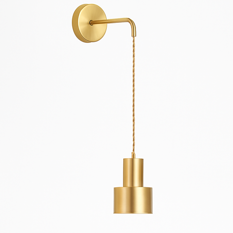 Hanging Wall Sconce for Bedside and Reading Accent Lighting for Home