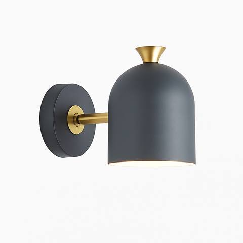 Adjustable Dome Wall Sconce for Bedside and Interior Accent Lighting