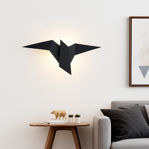 Origami Bird LED Wall Lamp
