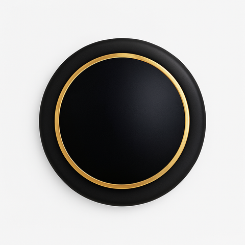 Adjustable Round LED Wall Light for Reading and Accent Lighting