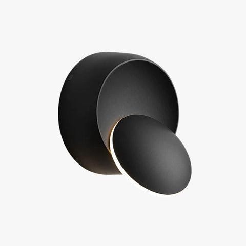 Adjustable Round LED Wall Light for Reading and Accent Lighting