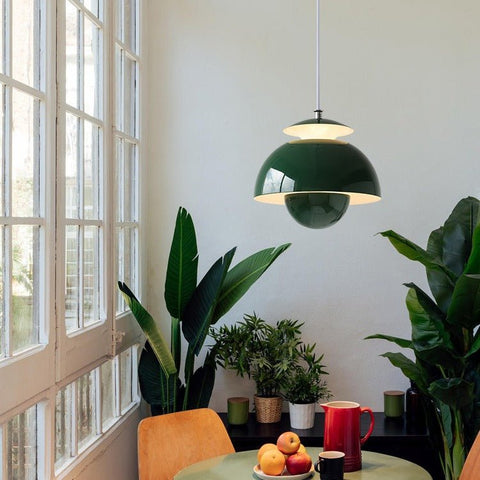 Layered Scandinavian Pendant Light for Dining and Living Room Lighting
