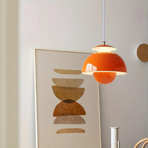 Layered Scandinavian Pendant Light for Dining and Living Room Lighting