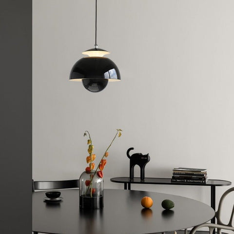Layered Scandinavian Pendant Light for Dining and Living Room Lighting