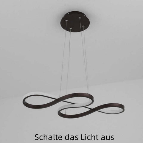 Triple-Loop LED Pendant Light for Dining and Living Room Lighting