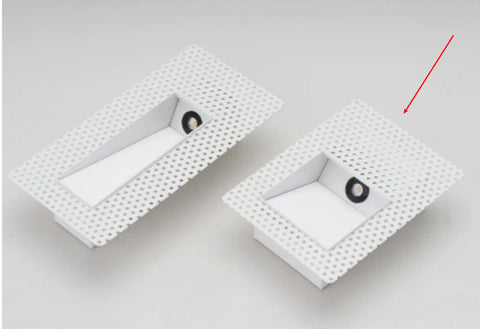 Stainless Steel LED Stair Wall Light with Frameless Modern Design