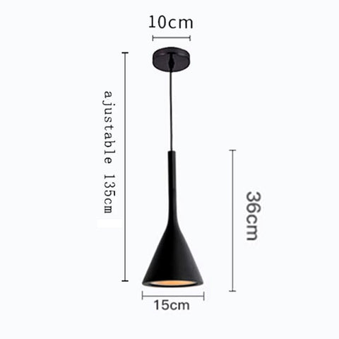 Nordic Wood and Aluminum Pendant Light for Kitchen Islands and Bedsides