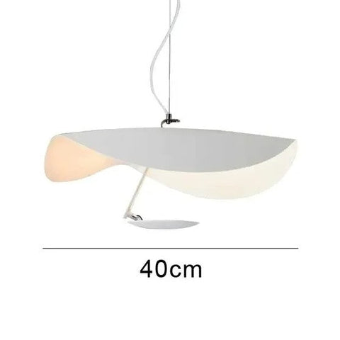 Sculptural Metal LED Pendant Light for Dining Rooms and Living Spaces