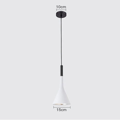 Nordic Wood and Aluminum Pendant Light for Kitchen Islands and Bedsides