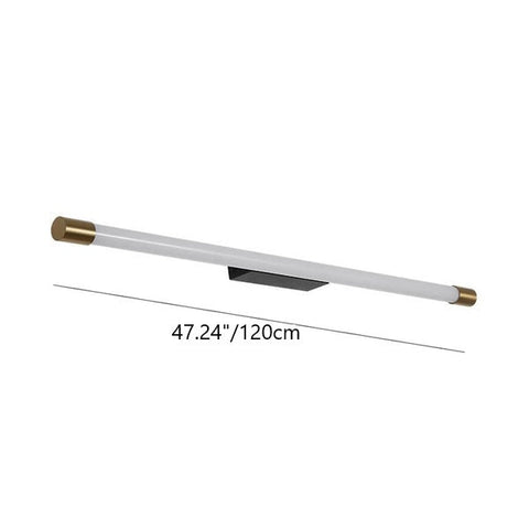 Slim Linear LED Vanity Wall Light with Aluminum Frame for Vanities