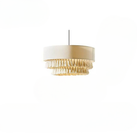 Chandelier with Hemp Rope Tassels