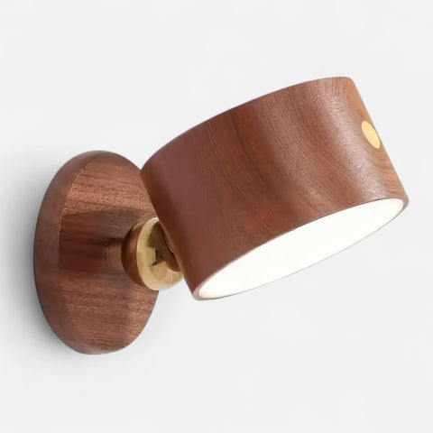 Modern Wooden Touch LED Wall Lamp