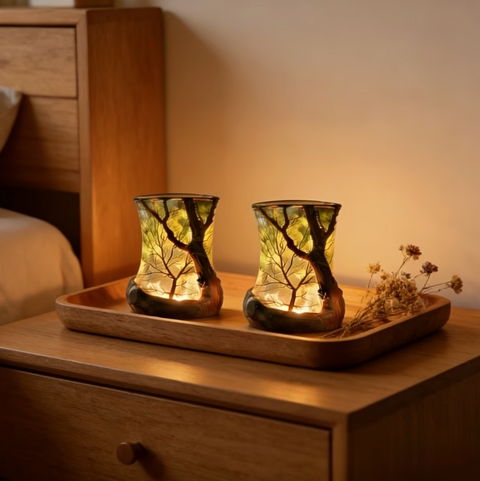 Nature-Inspired Tree Design LED Ambient Table Lamp for Cozy Spaces