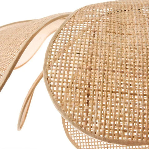 Floral Rattan Pendant Light for Bohemian Dining and Living Rooms