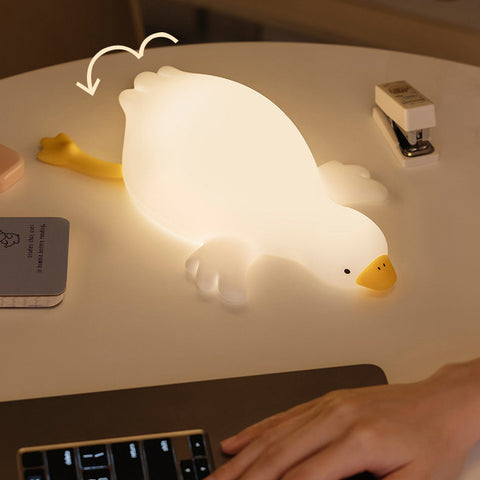 Rechargeable Goose Night Light with Tap Control — product view