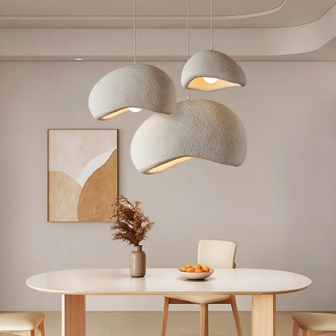 Modern Textured Dome Pendant Light with Adjustable Suspension for Contemporary Interiors