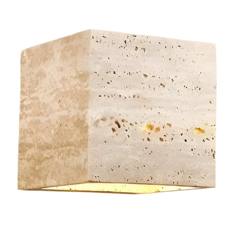 Travertine Stone LED Wall Light