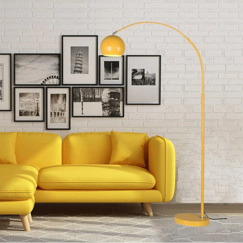 Modern Arched Floor Lamp for Living Room Reading and Ambient Light