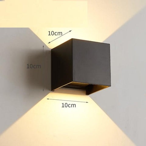 Modern LED Up and Down Wall Light for Living Rooms and Hallways