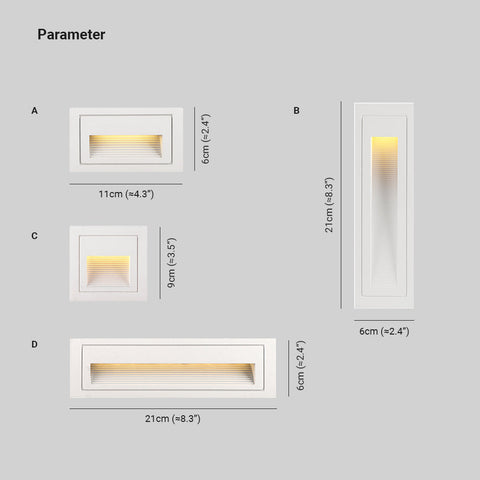 Recessed LED Deck and Step Light for Outdoor Stairs and Pathways